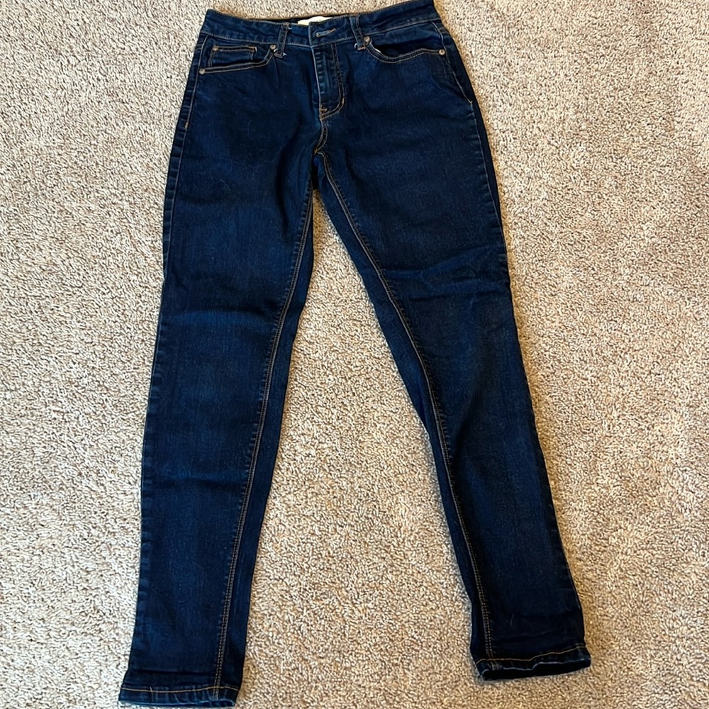 Ashley Mason jeans, dark wash skinny size 7